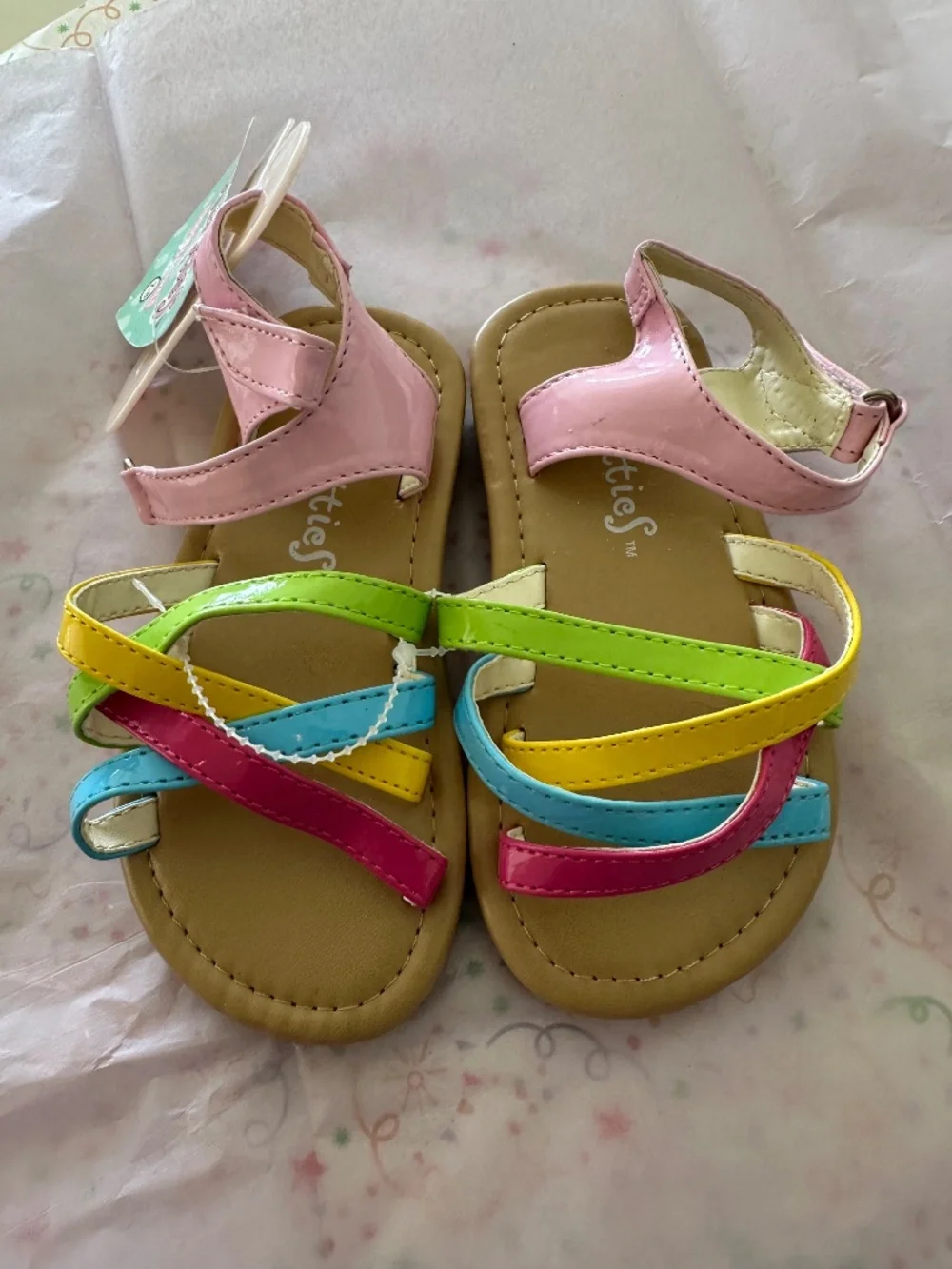 SHOES/SANDALLS-3 PAIR SZ 4, ONE SZ 7-BRAND NEW WITH TAGS